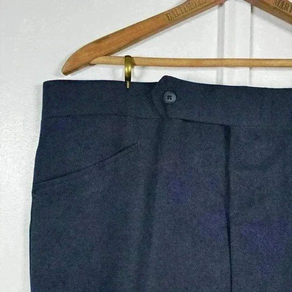 Haggar MAGIC STRETCH Dress Pant Men's Size 38x32 Navy Blue Career Casual NWT - Picture 6 of 9